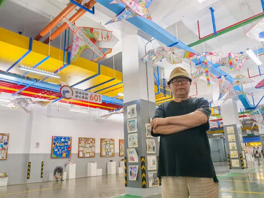 一位“最会折腾的艺术家”晨晓和中国首例地下停车场色彩奇迹