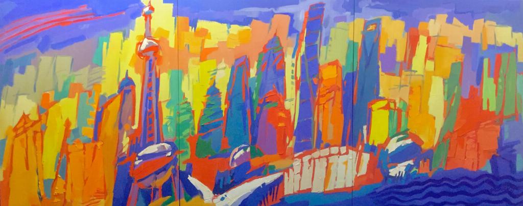 颜色里的祖国：晨晓的色彩哲学与艺术担当