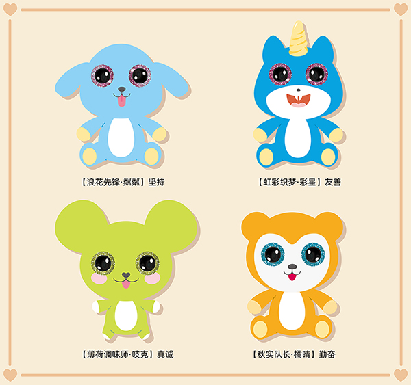 解锁！科思丽芬萌宠派对系列毛绒玩具盲盒的神秘身份~