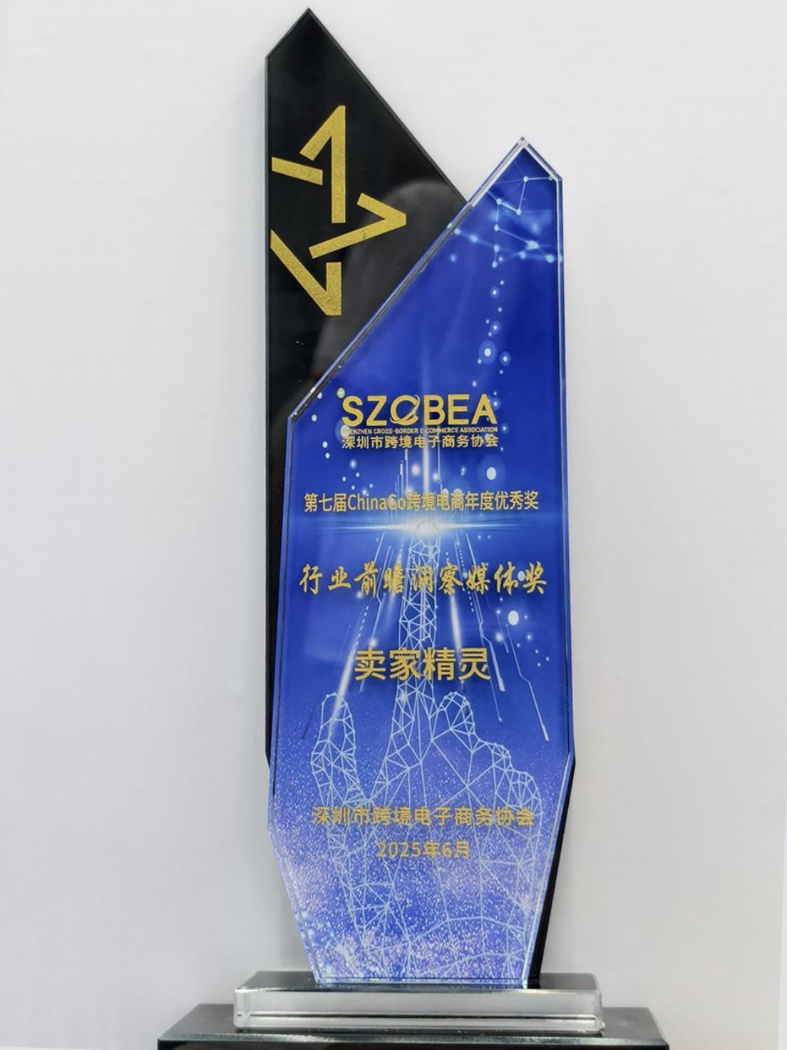 卖家精灵火热亮相第十届深圳跨博会，荣获第七届ChinaGo跨境电商年度优秀奖