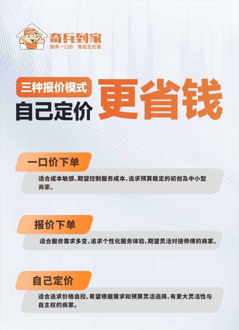 家居售后“多快好省”新选择！奇兵到家9年经验，让售后无忧