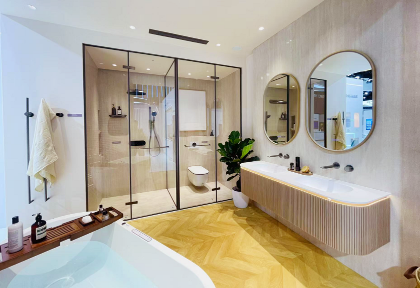 AXENT恩仕亮相链博会 NOVIA全景智慧浴室升级未来人居体验