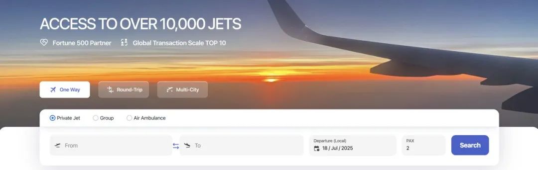 JETBAY掌上包机三度加冕公务机行业标杆