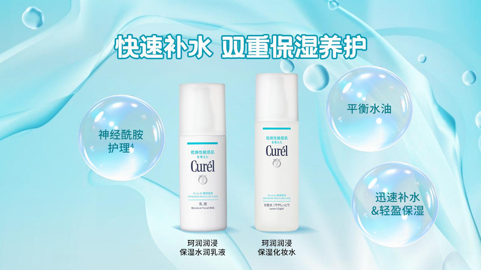 昼夜分时养护！珂润润浸系列的水润秘诀