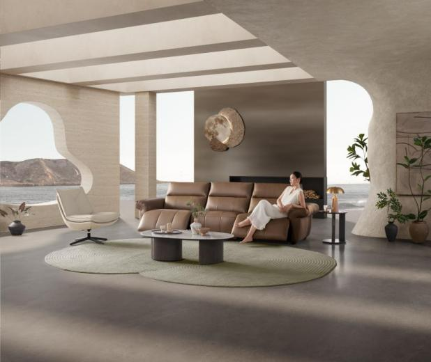 超适配家庭舒适沙发，推荐顾家无忧岛KG.202