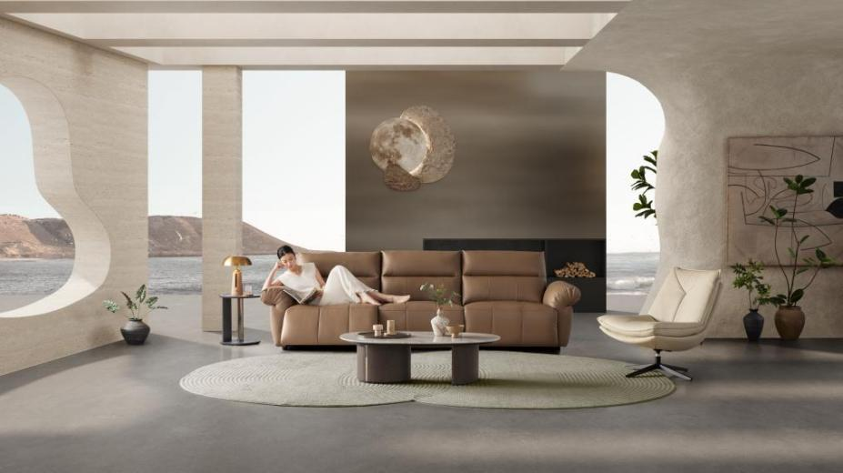 超适配家庭舒适沙发，推荐顾家无忧岛KG.202