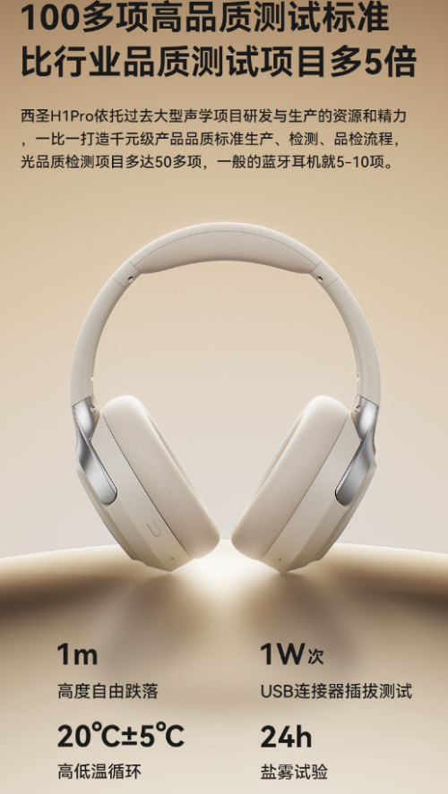 颠覆认知！西圣H1 Pro头戴耳机：百元价格，千元旗舰体验风暴来袭！