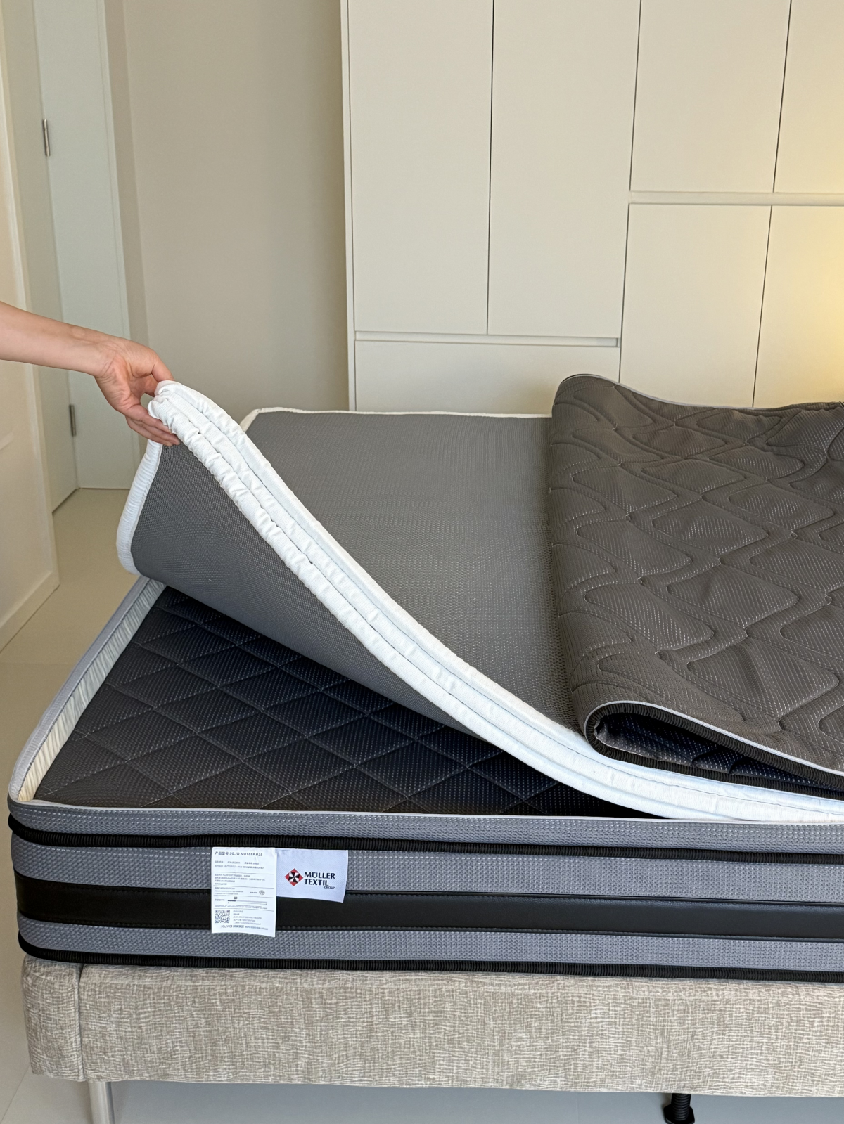 顾家家居1号垫3D版，皮肤敏感者的睡眠救星