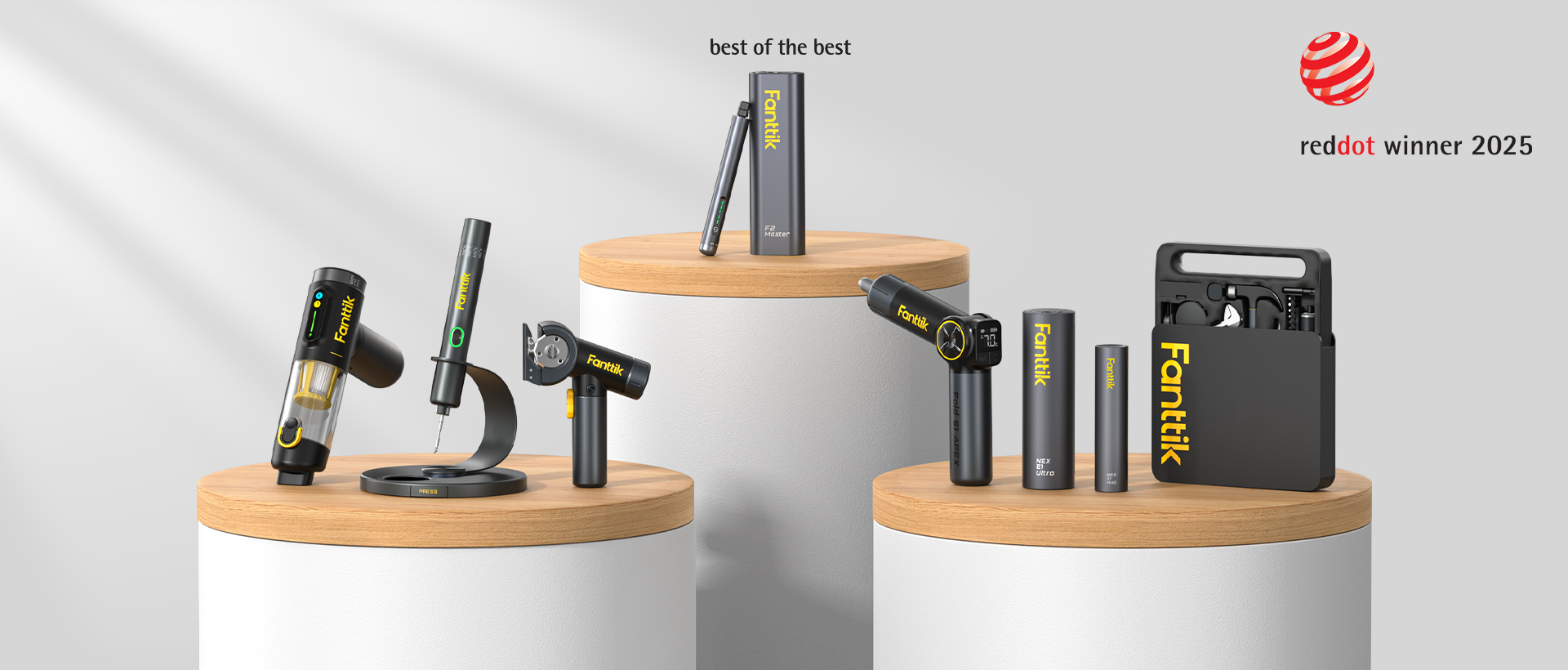 设计美学与实用主义完美融合，Fanttik三款新品重塑DIY创作体验