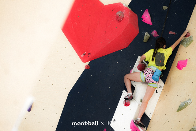 岩壁与时尚潮鞋的双向奔赴！ Mont・bell×Joy Peace「艺游未尽」攀岩派对即刻开启​