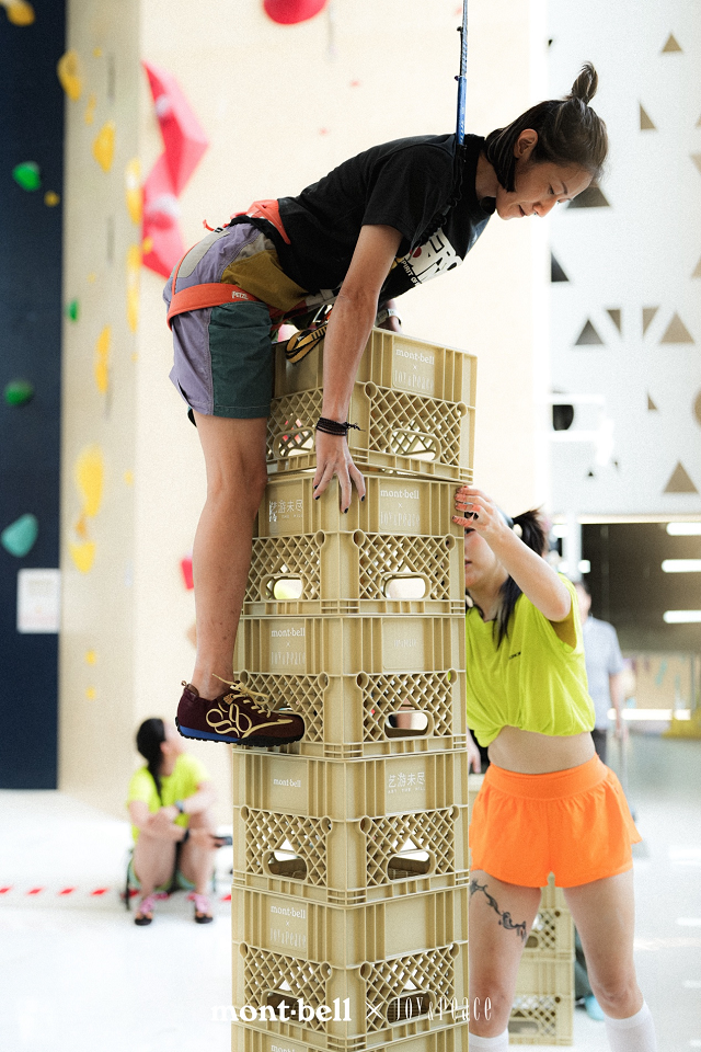 岩壁与时尚潮鞋的双向奔赴！ Mont・bell×Joy Peace「艺游未尽」攀岩派对即刻开启​