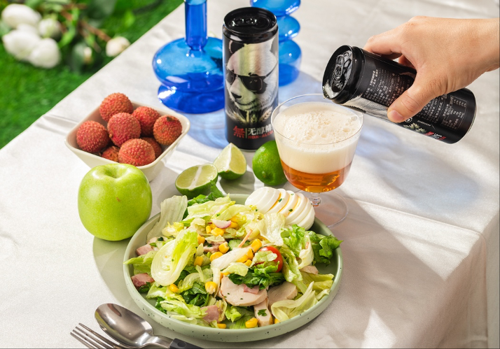 「無」无醇精酿啤酒闪耀京城四大商圈，无醇精酿新势力登场！