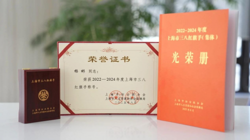 行业唯一！太屋国际集团杨彬荣获“上海市三八红旗手”称号