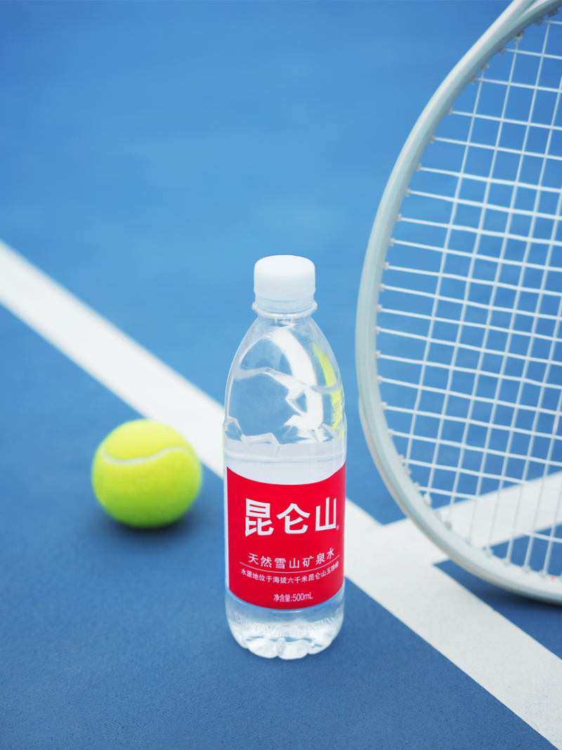 2025中国网球公开赛正式赛重磅开赛，昆仑山矿泉水全程护航