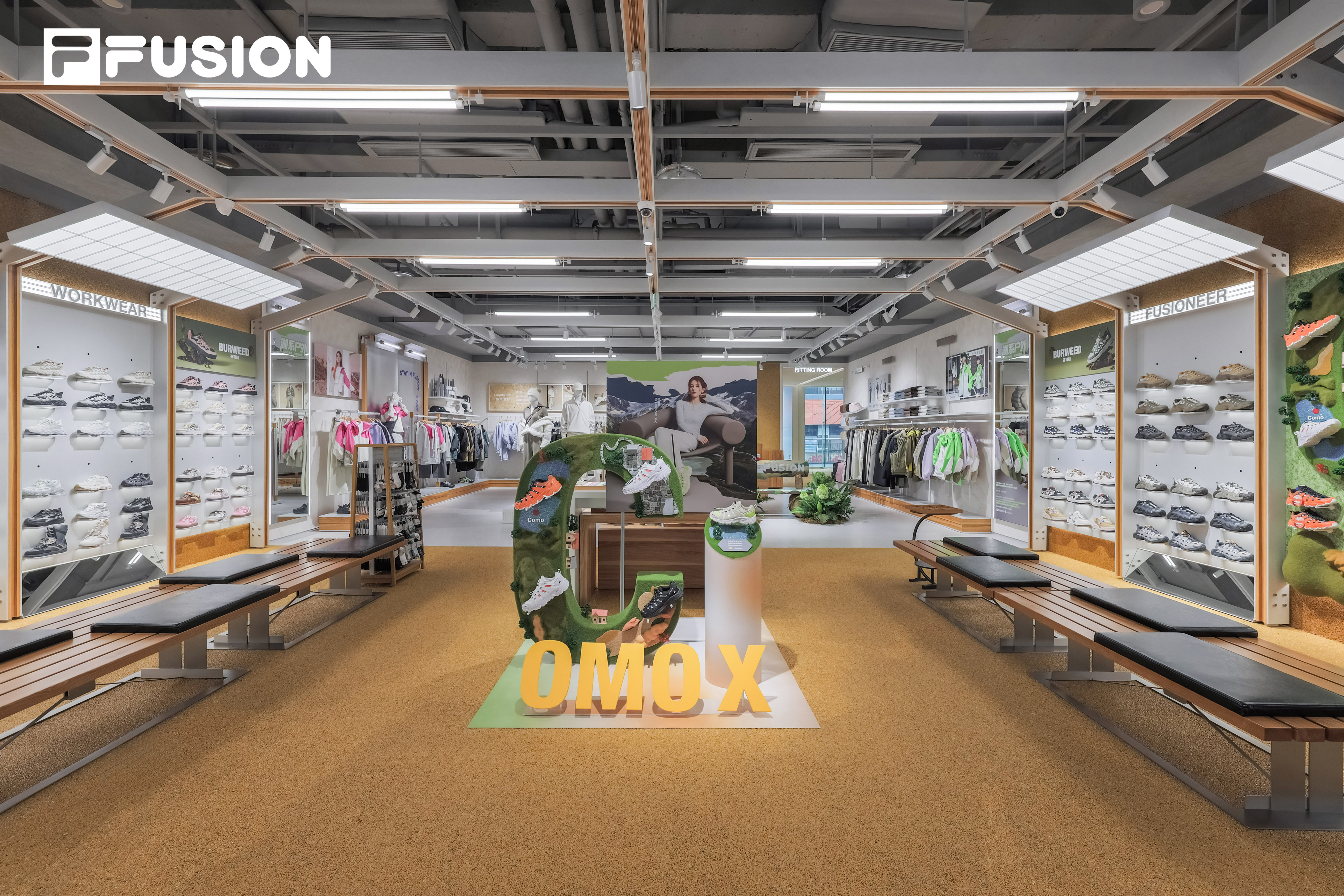 FILA FUSION发布全新4.0 店型FUSION PARK，打造青年松弛新地标