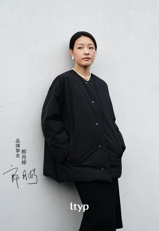 ltyp 2025冬季羽绒新品全线升级95白鹅绒,与朗月婷共同演绎「37℃的拥抱」