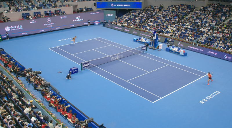 快手“子弹时间”技术惊艳亮相2025中网，科技重构网球观赛新体验