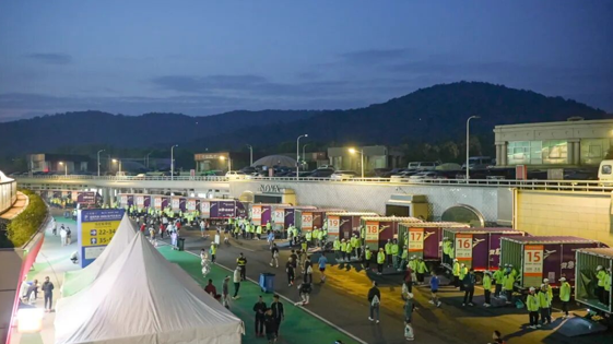 护航杭马!物流货运公司跨越速运以专业实力筑牢赛事保障根基