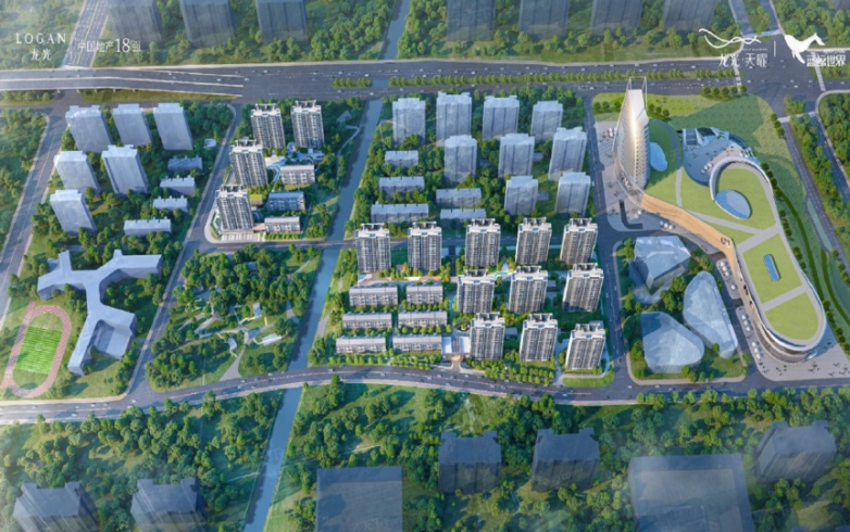 龙光天曜:上海临港的综合体墅质现房住区