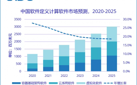 中国容器市场份额TOP5：华为、阿里、IBM、腾讯、博云