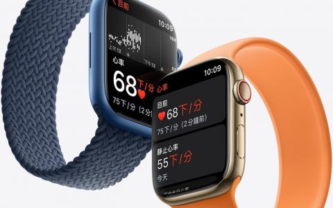 Apple Watch Series 7 确认若要快充需至少5W 的USB-C 充电器
