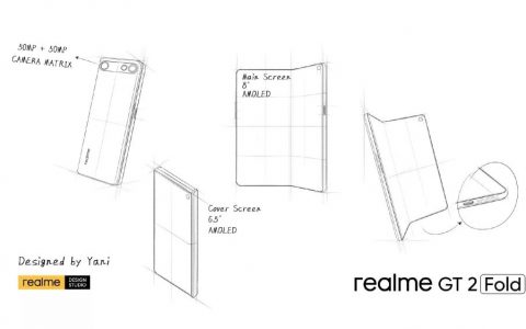 realme计划推出GT 2 Fold屏幕可凹折手机，预期会在明年推出
