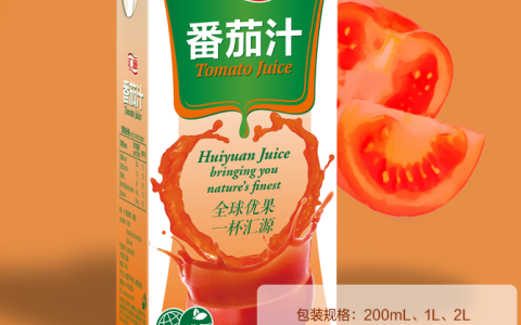 喝汇源番茄汁 享营养好滋味