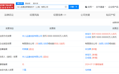 丁磊退出华人运通旗下一公司