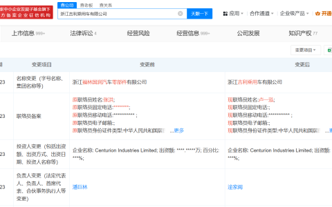 #吉利在宁波成立乘用车制造公司# 注册资本5亿