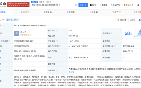 #隆基绿能在内蒙古成立新能源科技公司