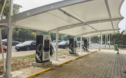 京能新能源工程案例第33季：120kW直流快充站点亮河北唐山