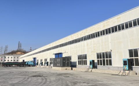 京能新能源现场实拍第35季：新能源重卡充电站高效充电现场
