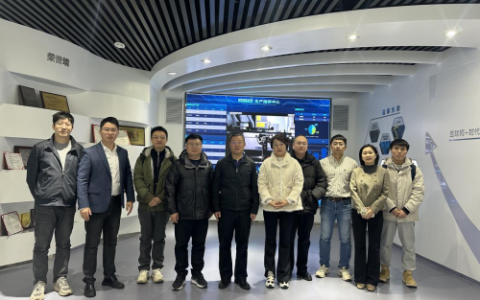沈阳工业大学软件学院党总支书记郝艳君一行到中机数科座谈交流