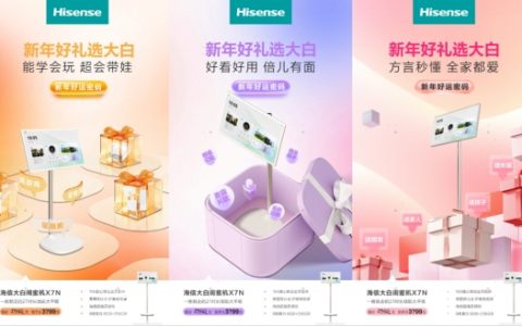 年货送礼就要到TA心坎上，听我一句劝：选海信大白闺蜜机！