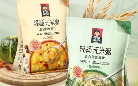 桂格无米粥，快节奏生活里的营养早餐保障